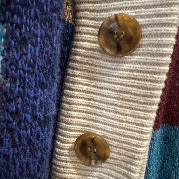 Trunk Project Color Mixed Wool Cardigan Jacket - Picture 3 of 4